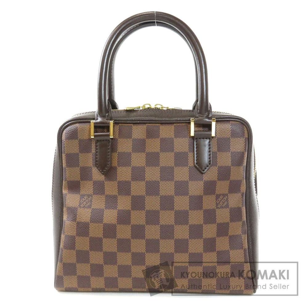 Louis Vuitton Brera Top Handle Bag Damier Canvas Brown